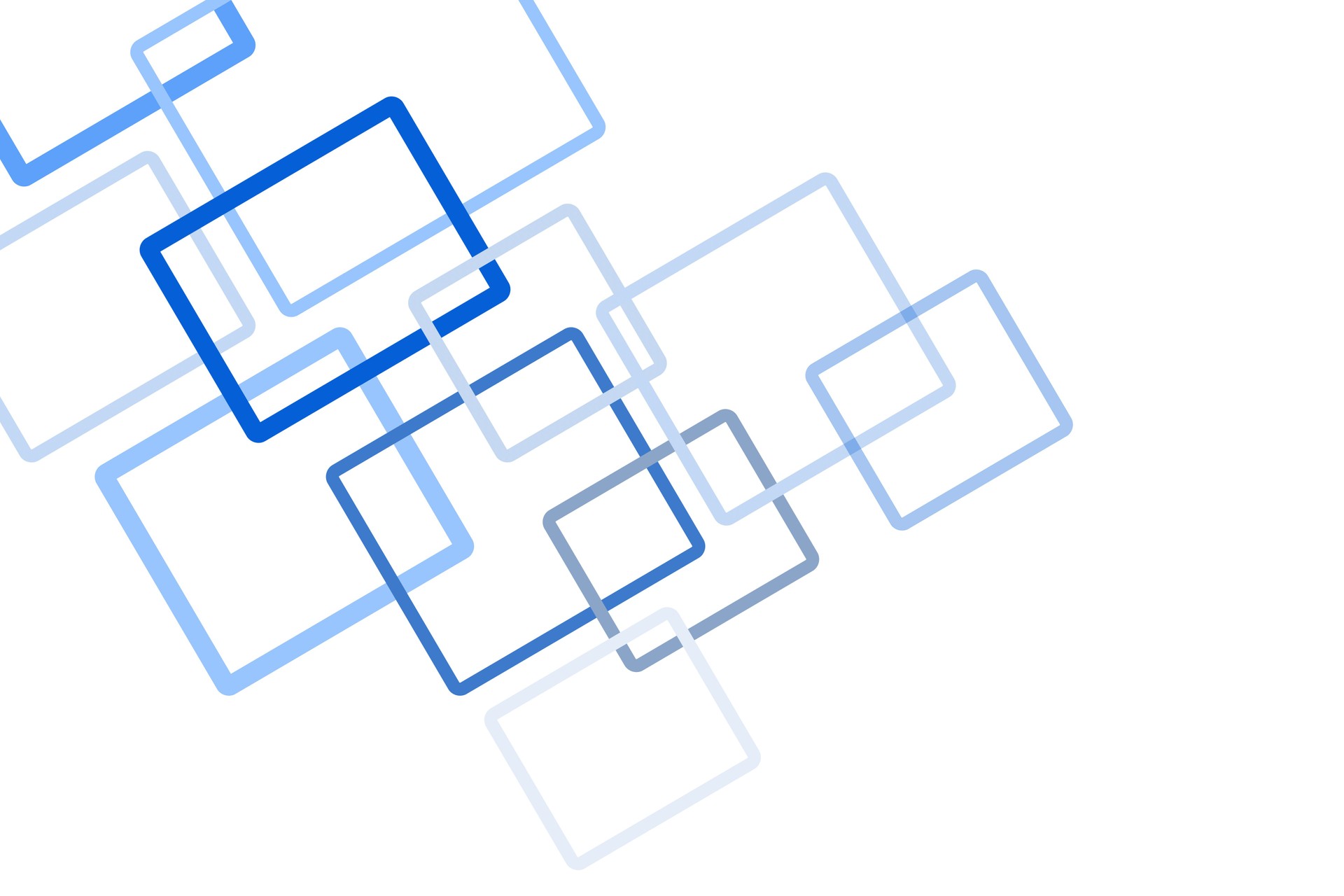 Simple and flat white and blue background